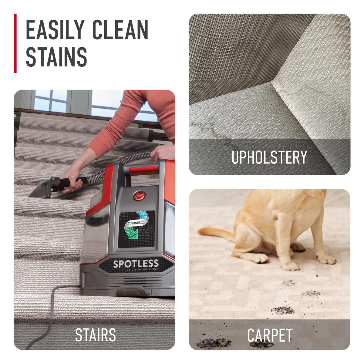Hoover Spotless Portable Carpet and Upholstery Spot Cleaner