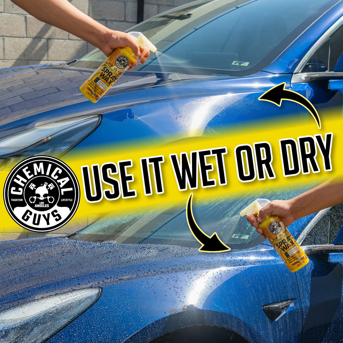 Chemical Guys Blazin' Banana Spray Wax, 473 ml