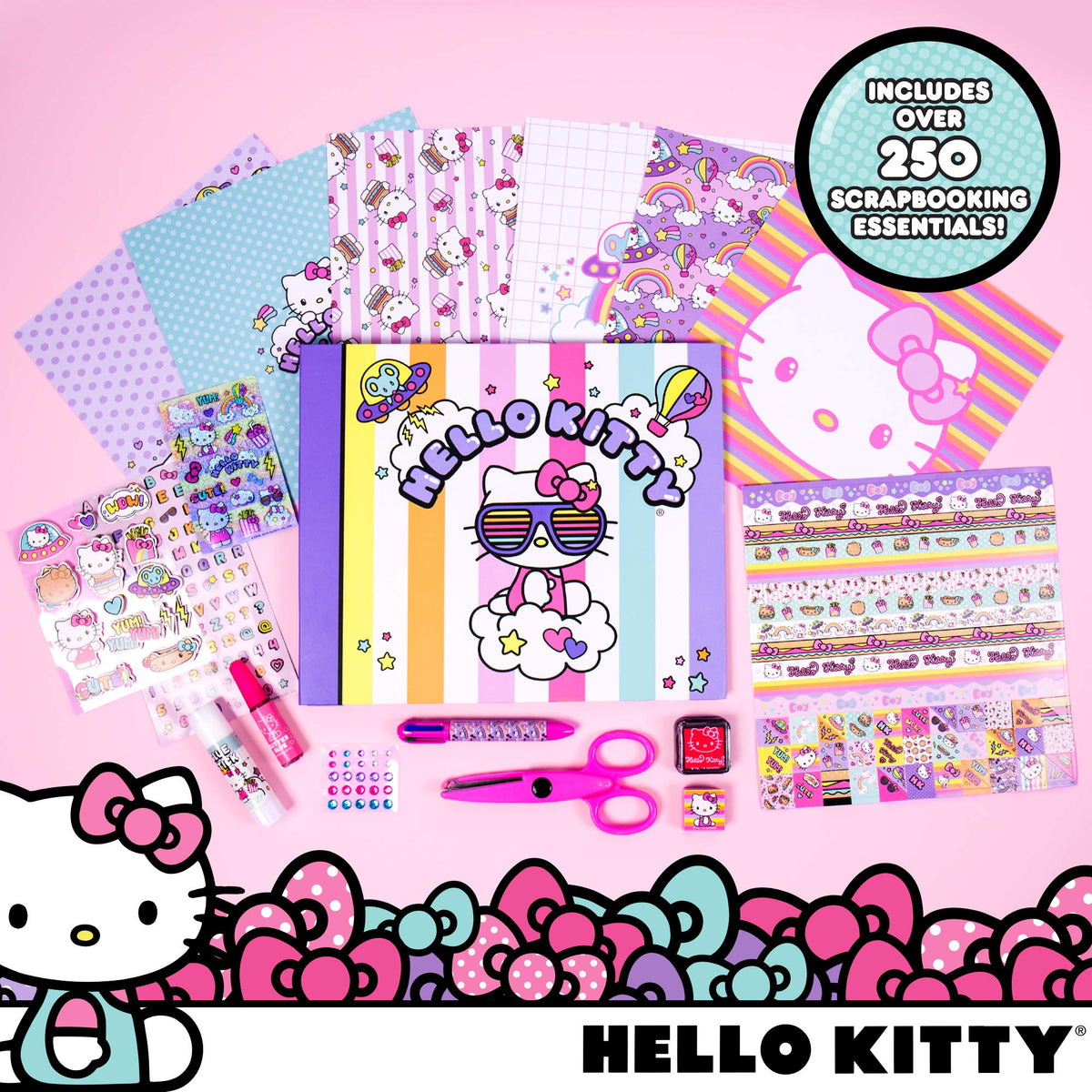 Horizon Group USA Hello Kitty All-In-One Scrapbook, 250+
