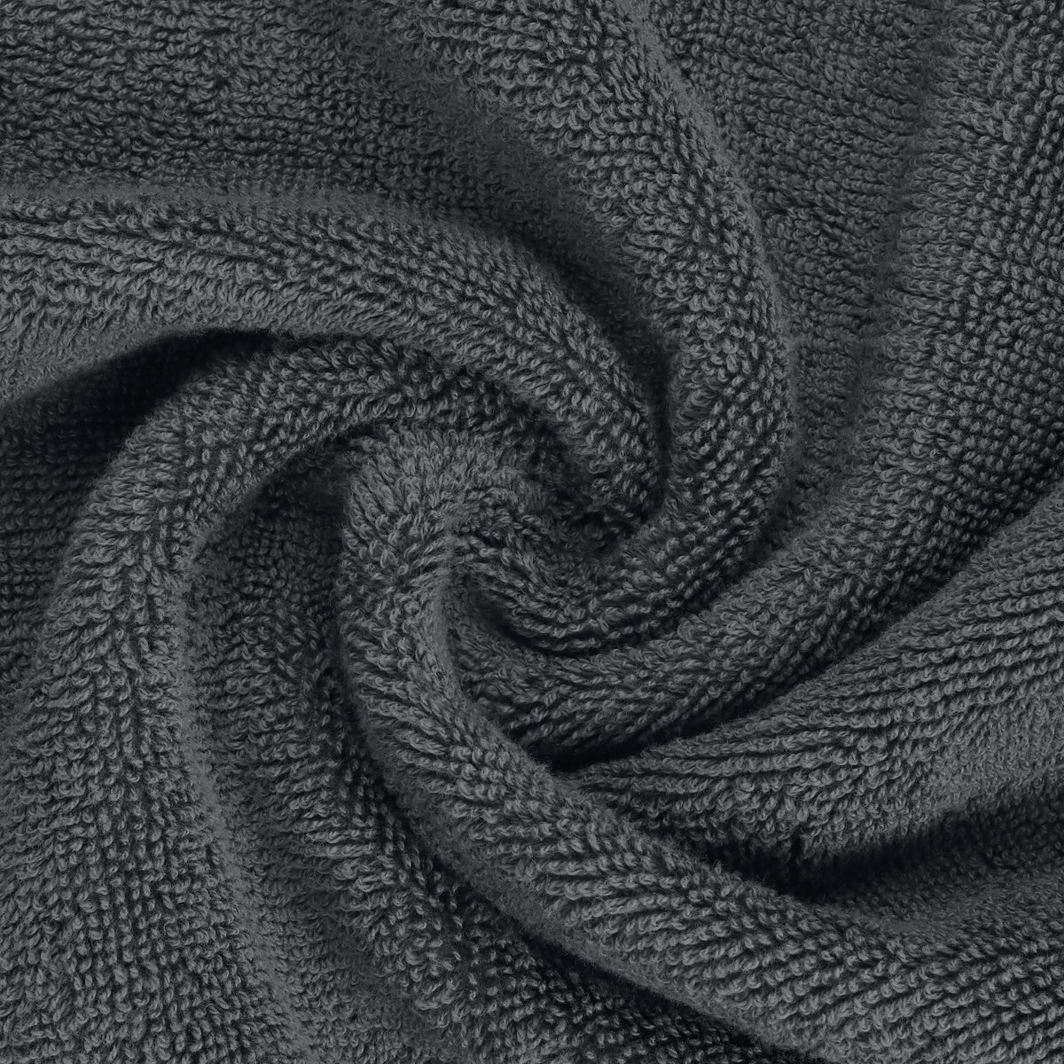 Utopia Towels Cotton Hand Towels, 16 x 28 in, Grey, 6 Piece Set