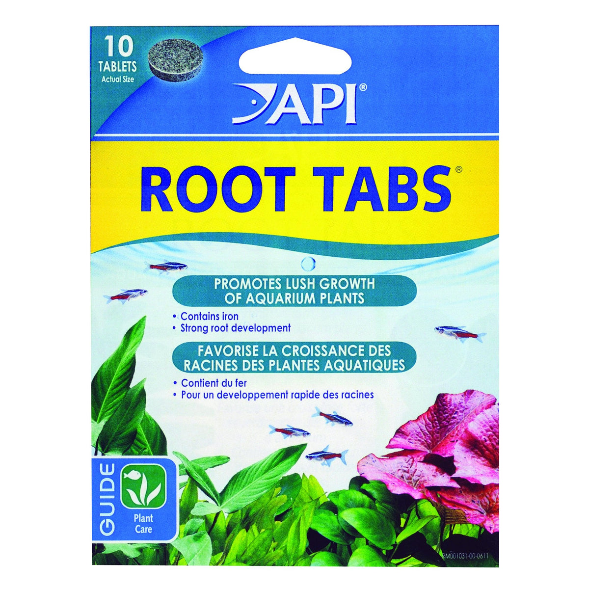 API Root Tabs Freshwater Aquarium Plant Fertilizer, 10 Count