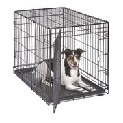 MidWest Homes for Pets 30-Inch New World Folding Dog Crate, 21-40 lbs