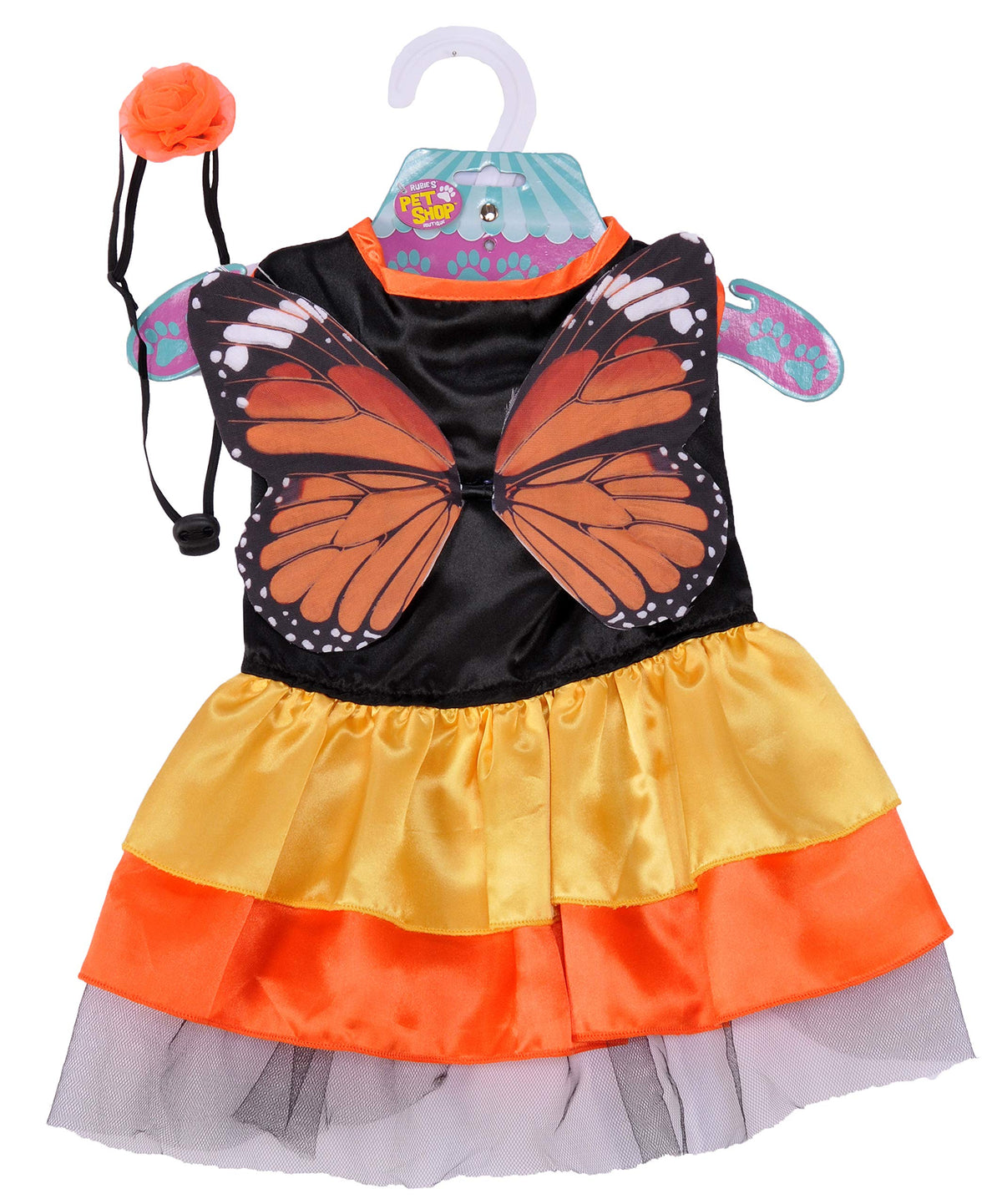Rubies Halloween Classics Pet Costume, X-Large, Monarch Butterfly