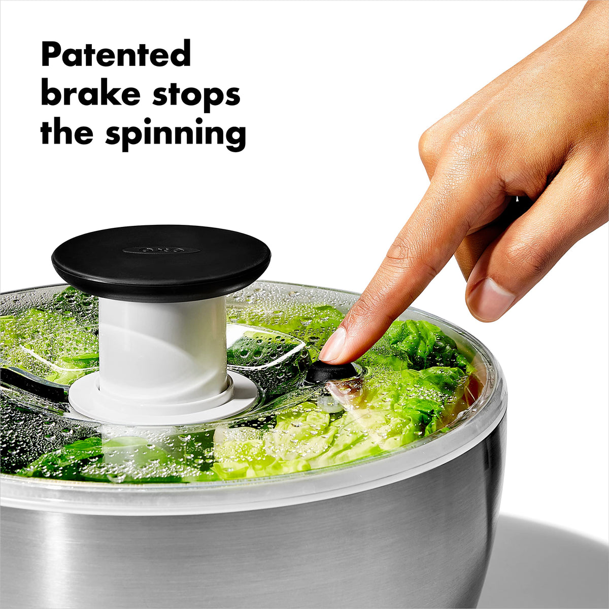 OXO Good Grips Steel Salad Spinner