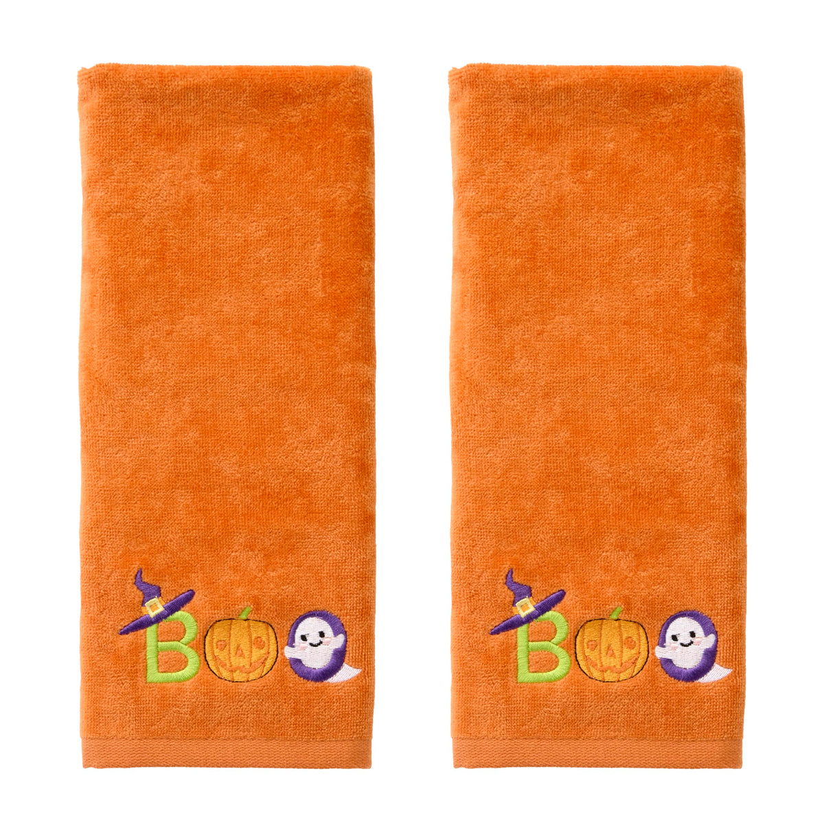 SKL Home Boo Hand Towel Set, 2 Count