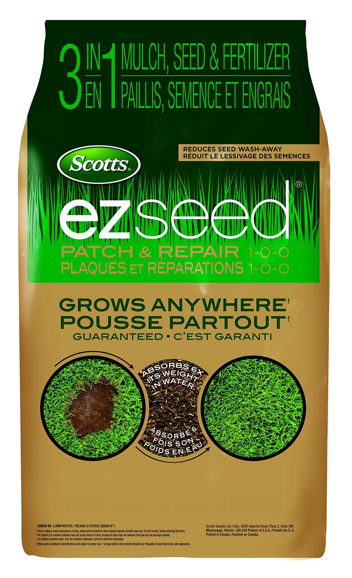 Scotts EZ Seed Patch and Repair 1-0-0, 4.54 kg
