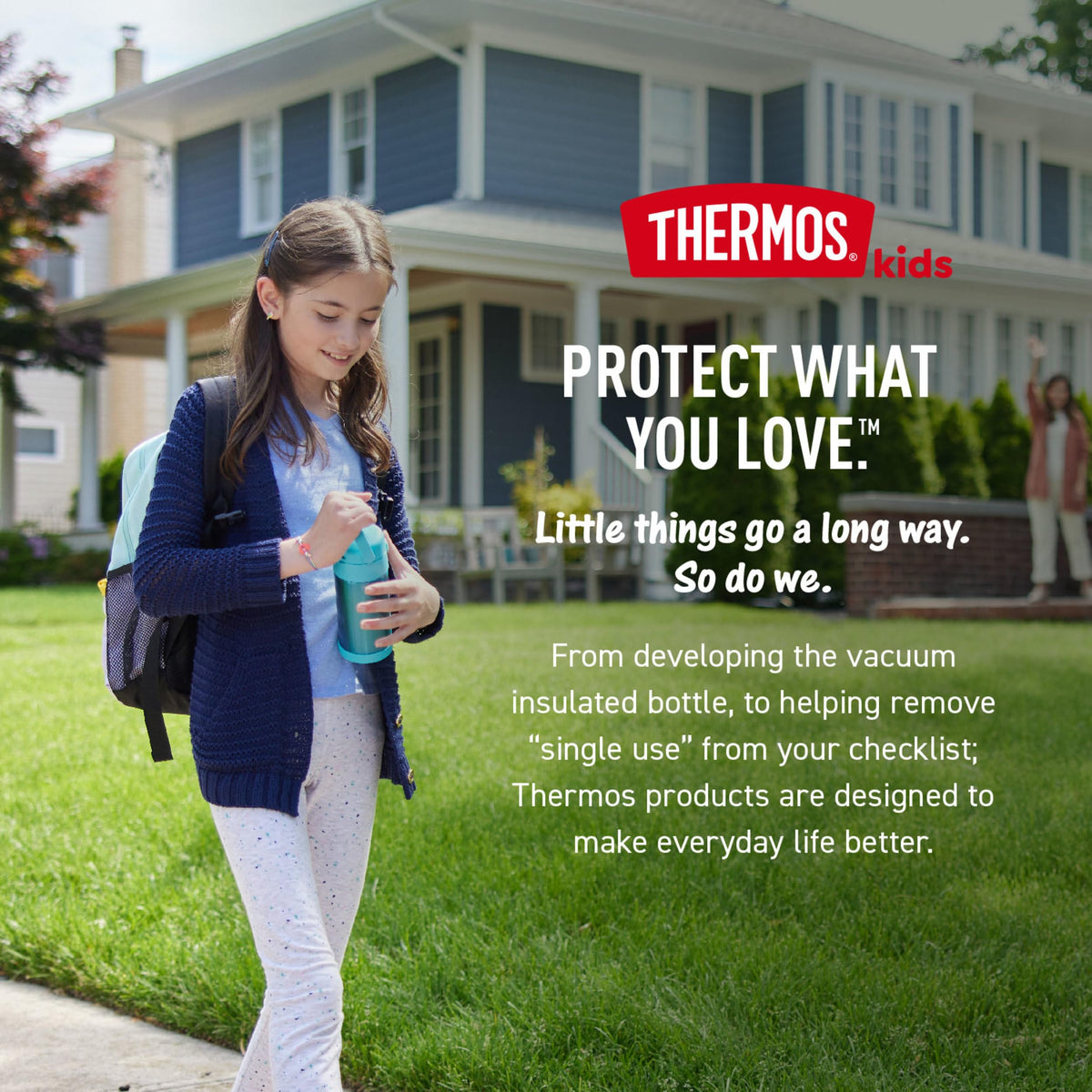 Thermos Funtainer Water Bottle with Straw, 14oz, Out of This World