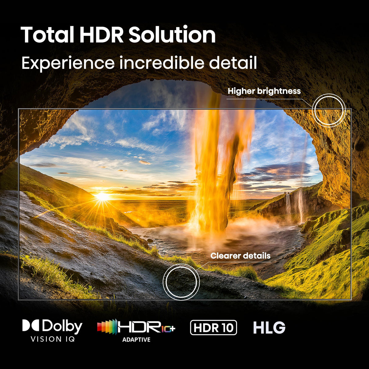 Hisense 55U68QF 55" 4K Mini-LED Smart Fire TV, 2025 Model