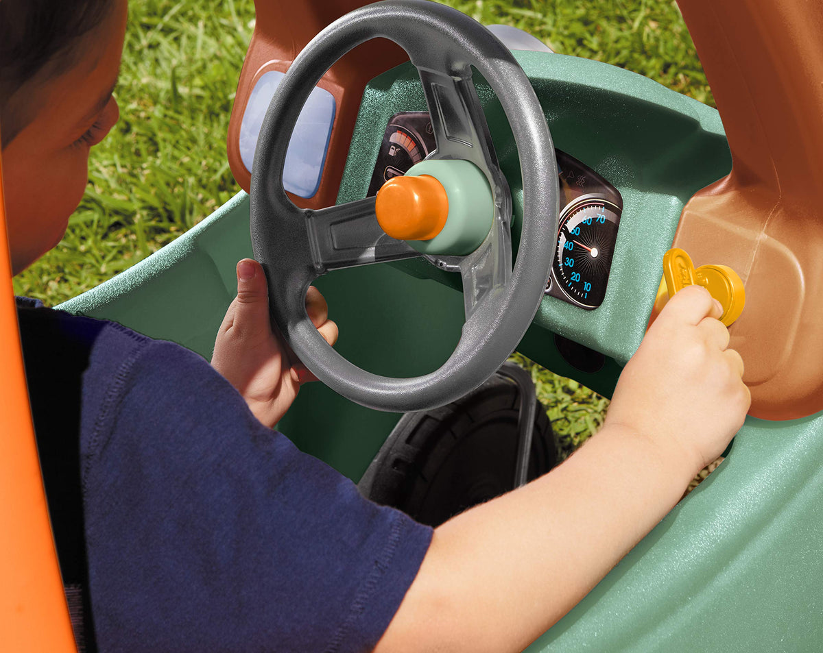 Little Tikes T-Rex Cozy Coupe Ride-On Car, Multicolor, Large