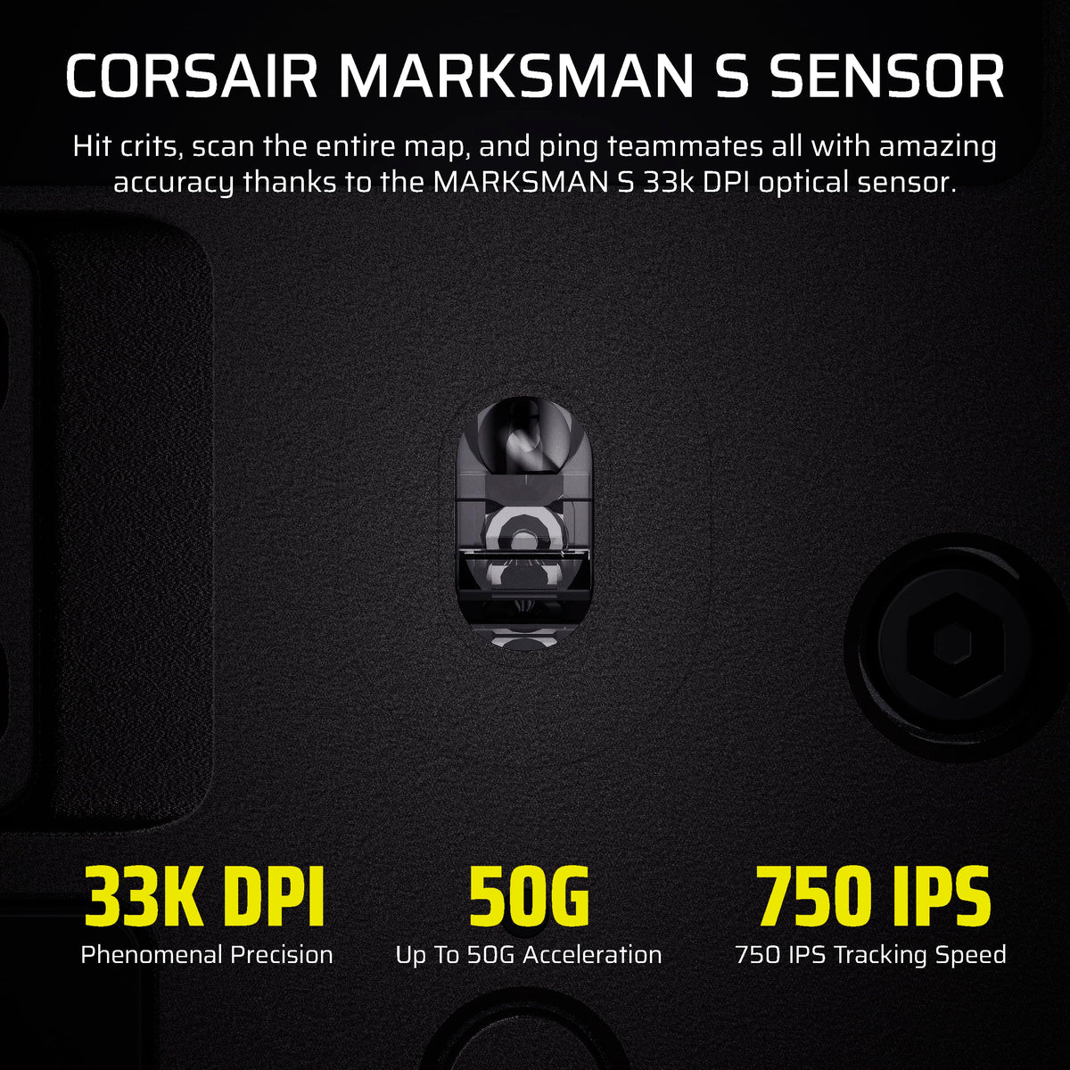 Corsair Scimitar Elite Wireless SE MMO Gaming Mouse, Gunmetal