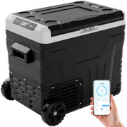 EUHOMY 12V Portable Refrigerator Electric Cooler, 53QT (50L)