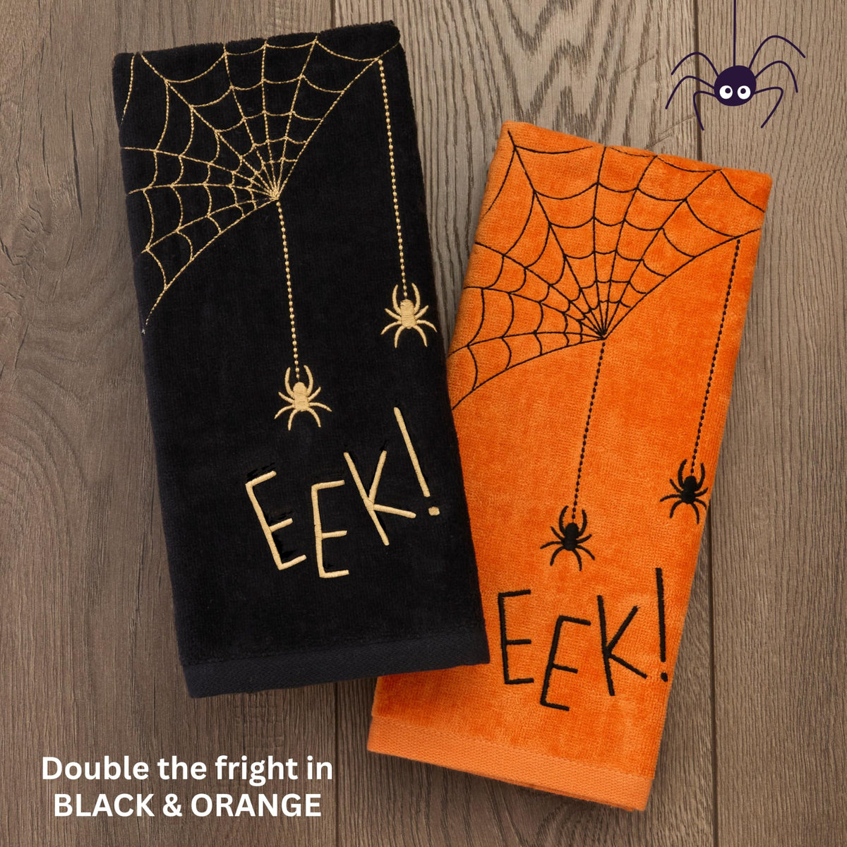 SKL Home Eek Hand Towel Set, 2 pc