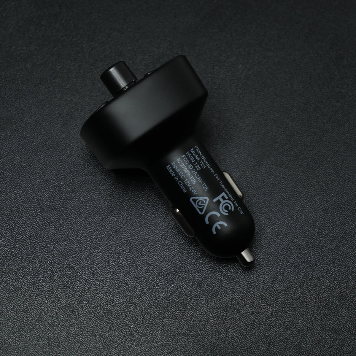 LENCENT Bluetooth FM Transmitter with Dual USB Car Charger