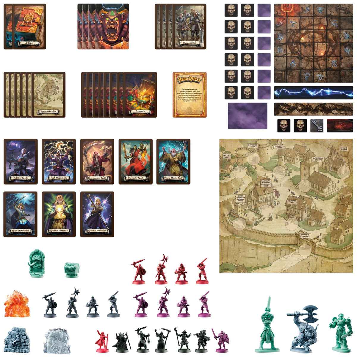 Avalon Hill HeroQuest Wizards of Morcar Quest Pack, Ages 14+