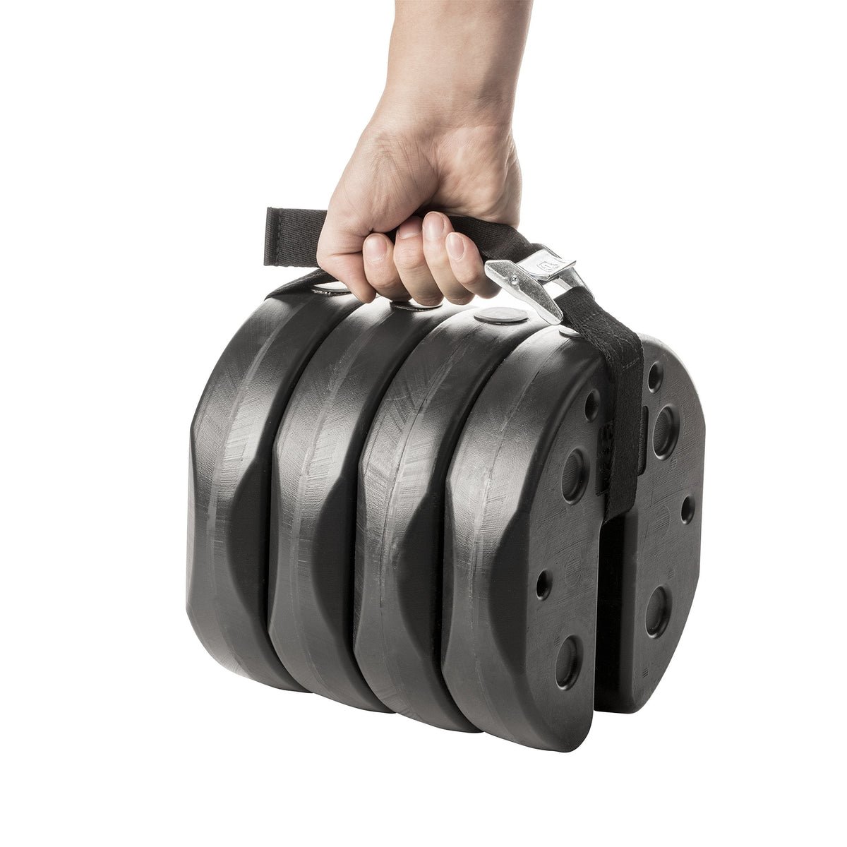 US Weight Canopy Weight Set of 4, 40 Pound, with Carry Strap