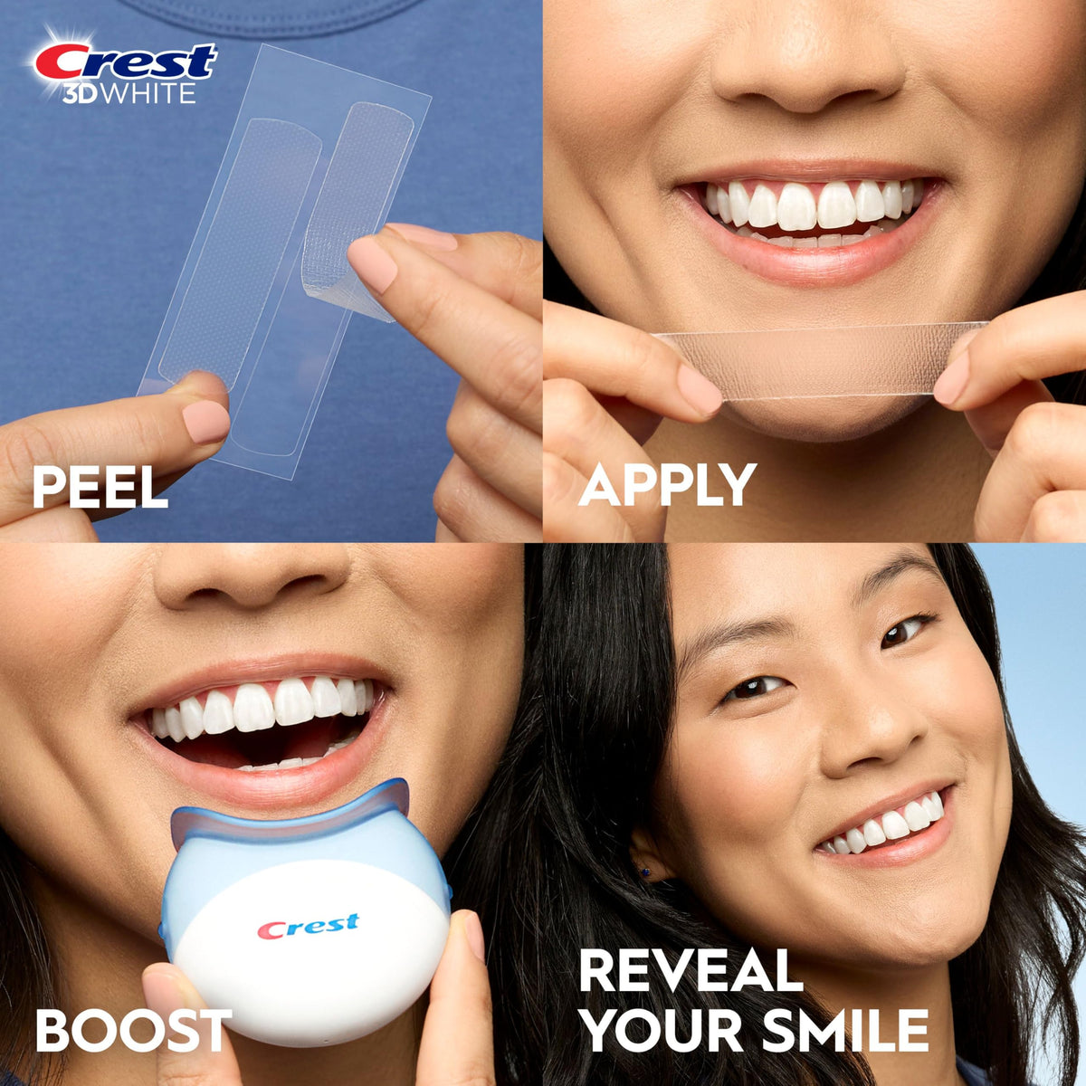 Crest 3D Whitestrips Professional White + Light Kit, 19 Treatments