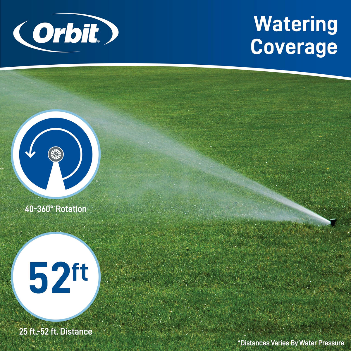 Orbit WaterMaster Voyager II Professional Pop-Up Gear Drive