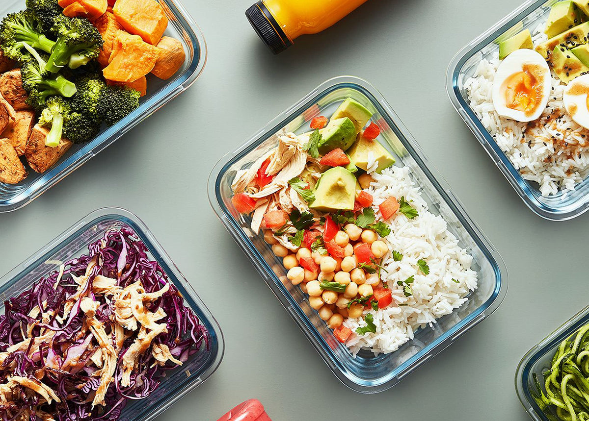 Mcirco Glass Meal Prep Containers with Lids, 10-Pack