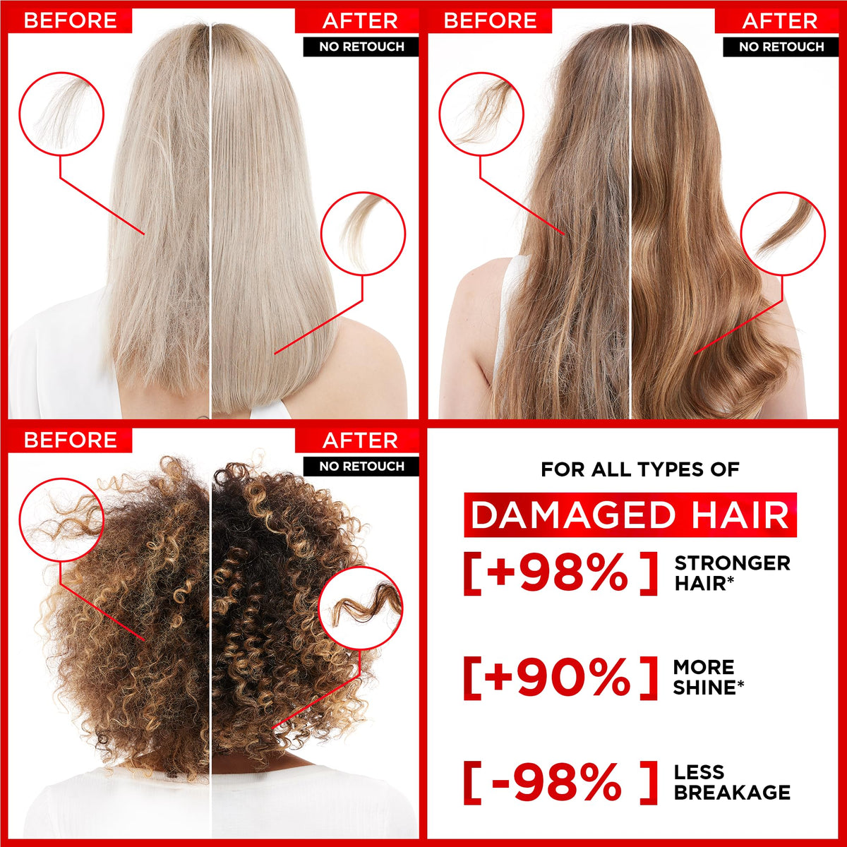 L'Oréal Paris Hair Expertise Bond Repair Shampoo and Conditioner Set