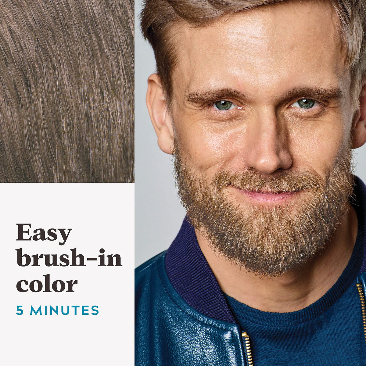Just For Men Mustache and Beard Dye, Light Brown M-25, 3 Count