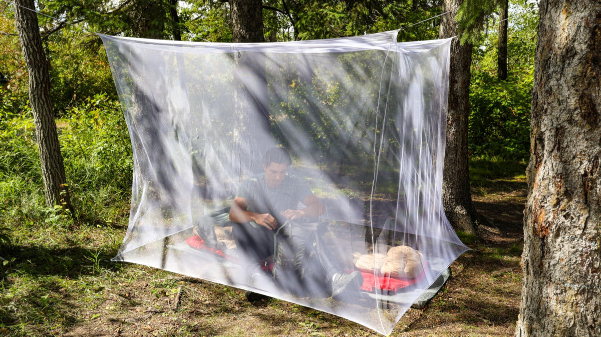 Coghlan's Rectangular Mosquito Net, White, 78" x 32" x 59"
