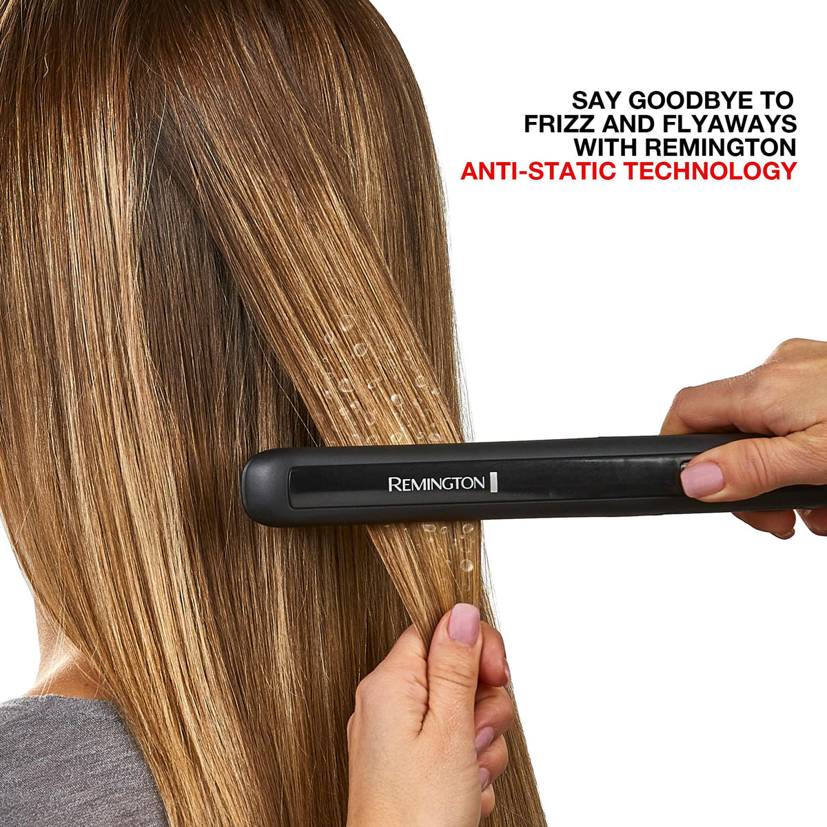 Remington 1 in Anti-Static Flat Iron, Purple, S5500
