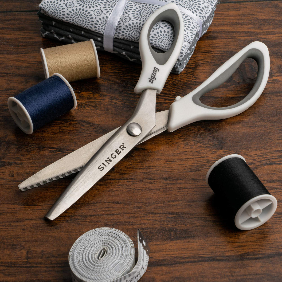 SINGER ProSeries 9" Pinking Shears, Stainless Steel