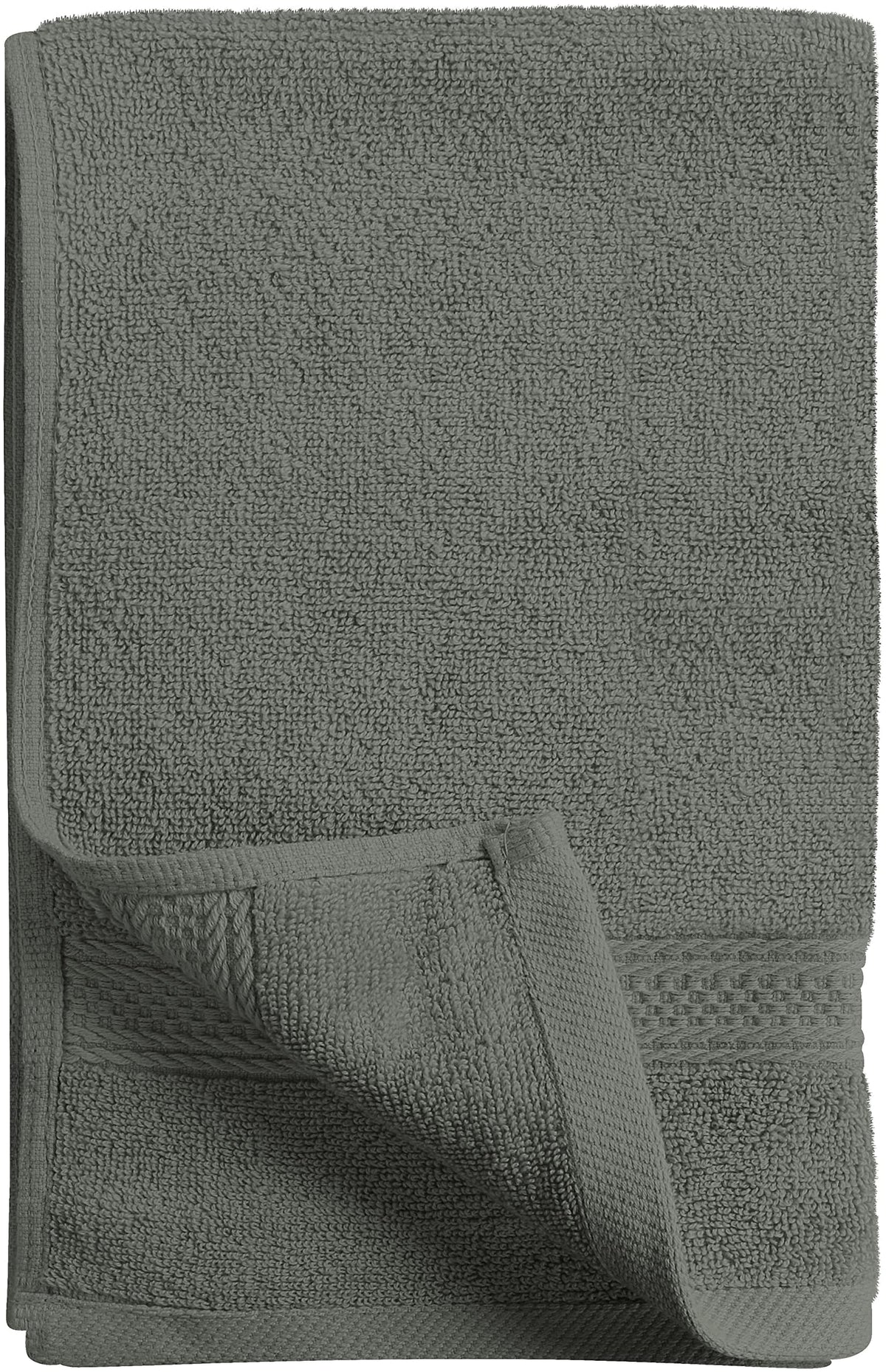 Utopia Towels Premium Hand Towels, 16" x 28", Grey (6 Pack)