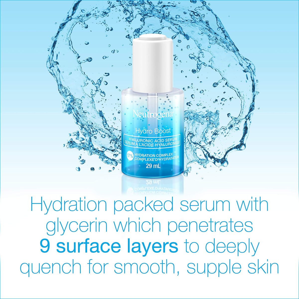 Neutrogena Hydro Boost Hyaluronic Acid Serum, 29 ml