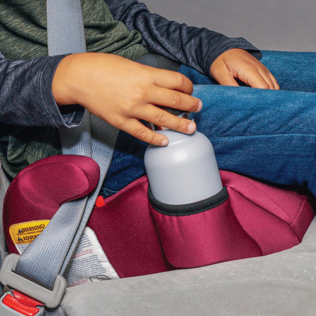 Diono Solana 2022 Backless Booster Car Seat, Pack of 2, Pink