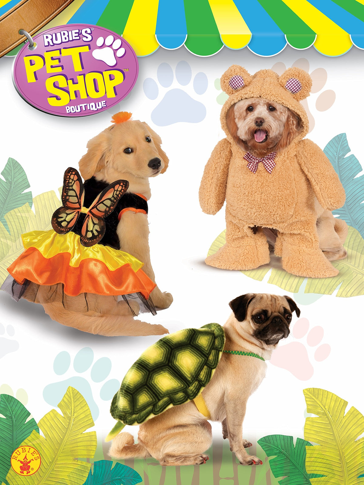Rubies Halloween Classics Pet Costume, X-Large, Monarch Butterfly