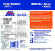 Mountain House Mac & Cheese Freeze-Dried Meal, Single Pouch