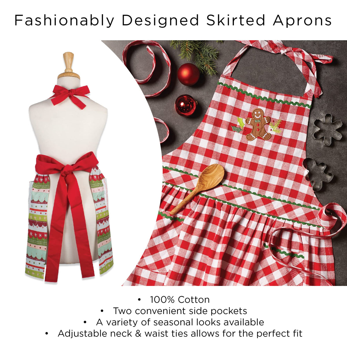 DII Jack O Lantern Trick or Treat Apron, One Size