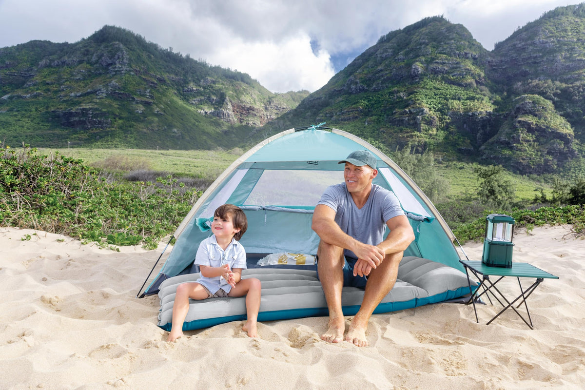 Intex 67997E Camping Air Mattress, 26.5 x 72.5 Inch, 300 lb Capacity