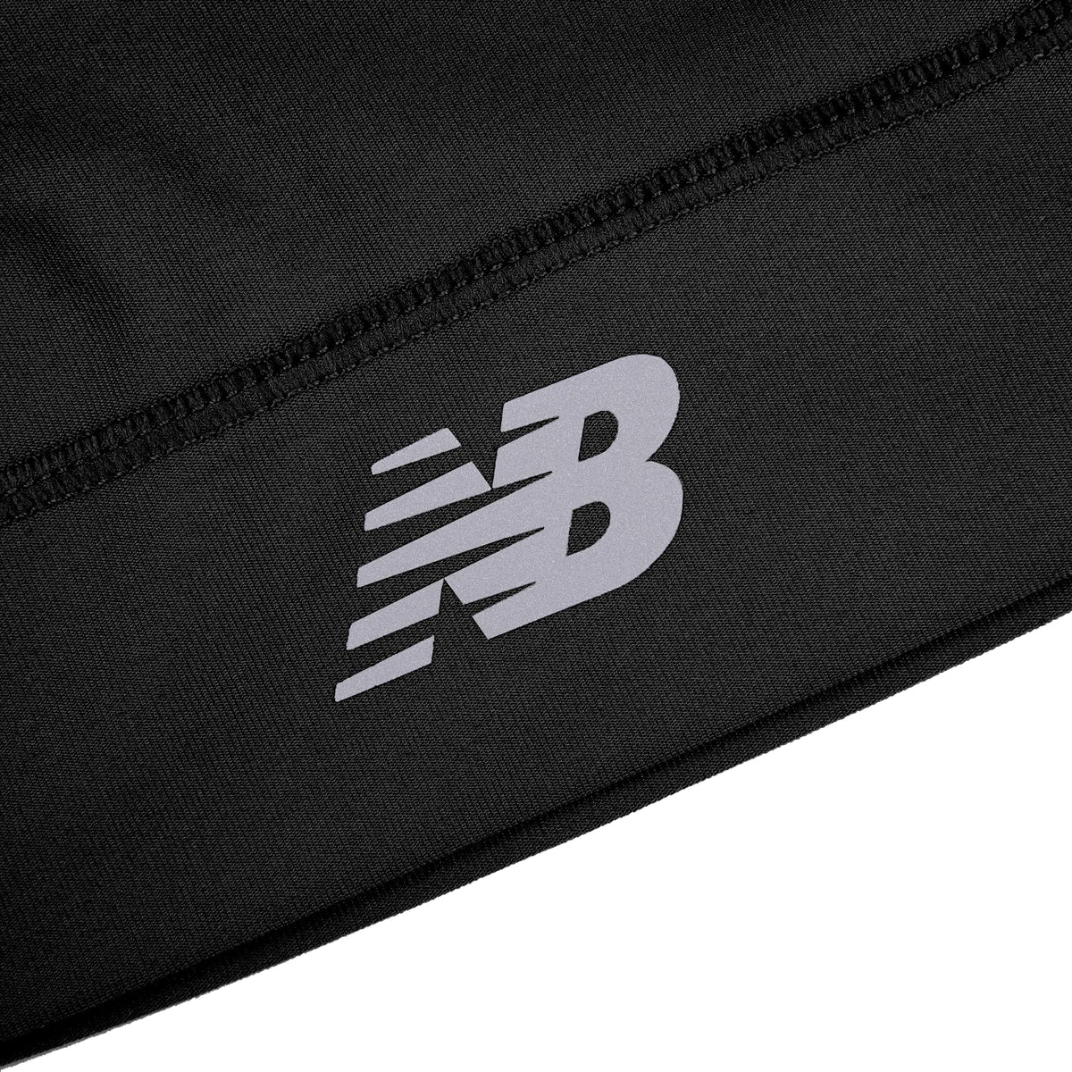 New Balance Lightweight Running Beanie Hat, Black