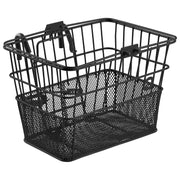 Retrospec Apollo Detachable Front Bike Basket, Steel Half-Mesh