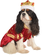 Rubies Halloween Classics Pet Costume, Large, Red King