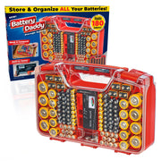 Ontel Battery Daddy 180 Battery Organizer with Tester