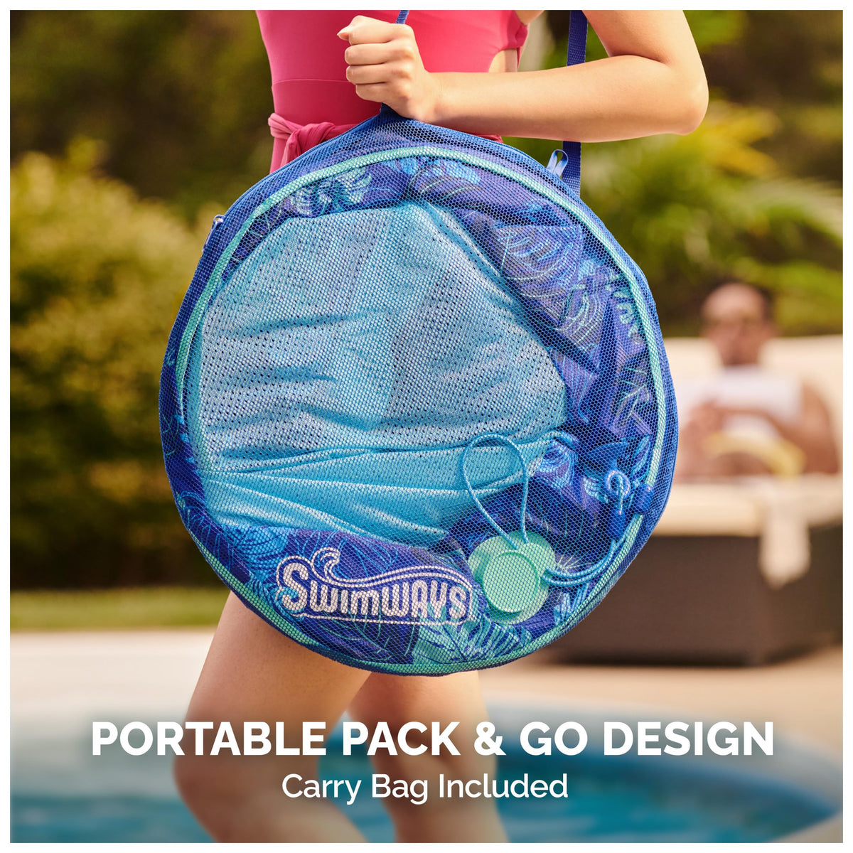 Swimways Elite Spring Float Hammock Pool Lounger