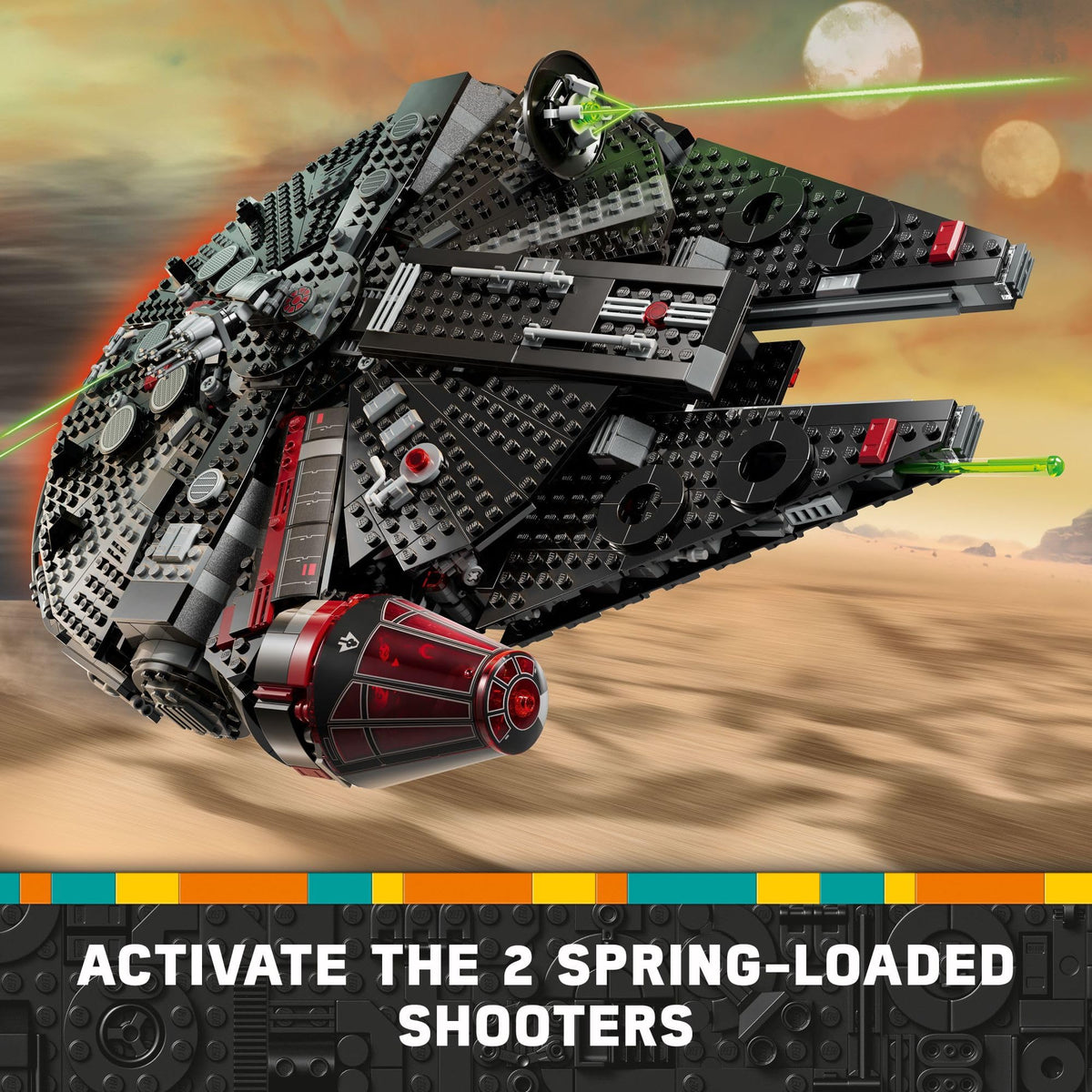 LEGO Star Wars The Dark Falcon Buildable Starship, 75389