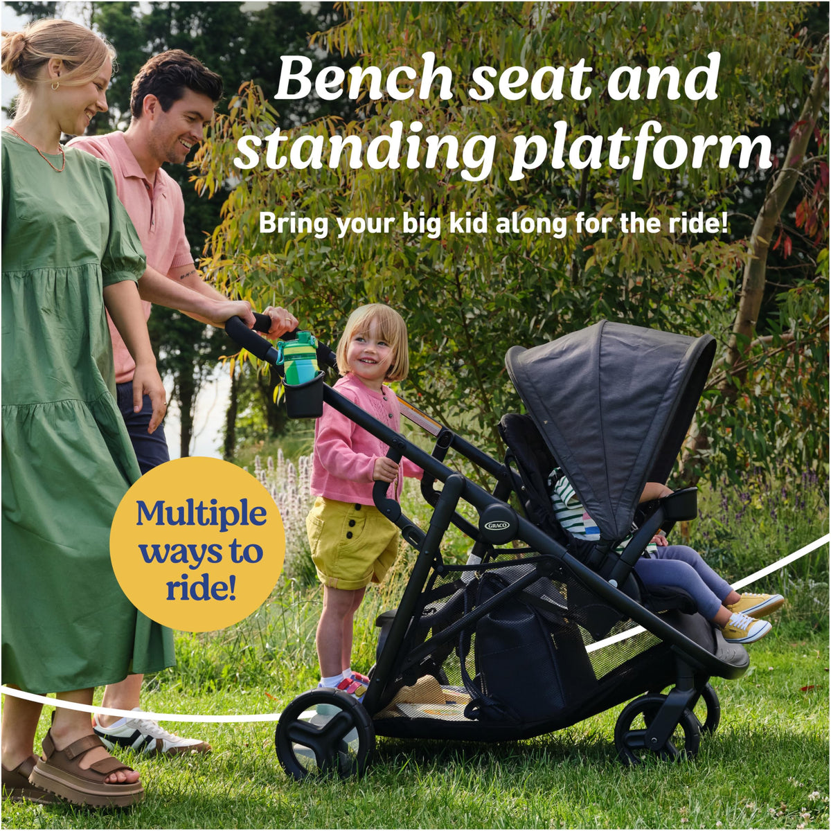 Graco Ready2Grow 2.0 Double Stroller, Rafa