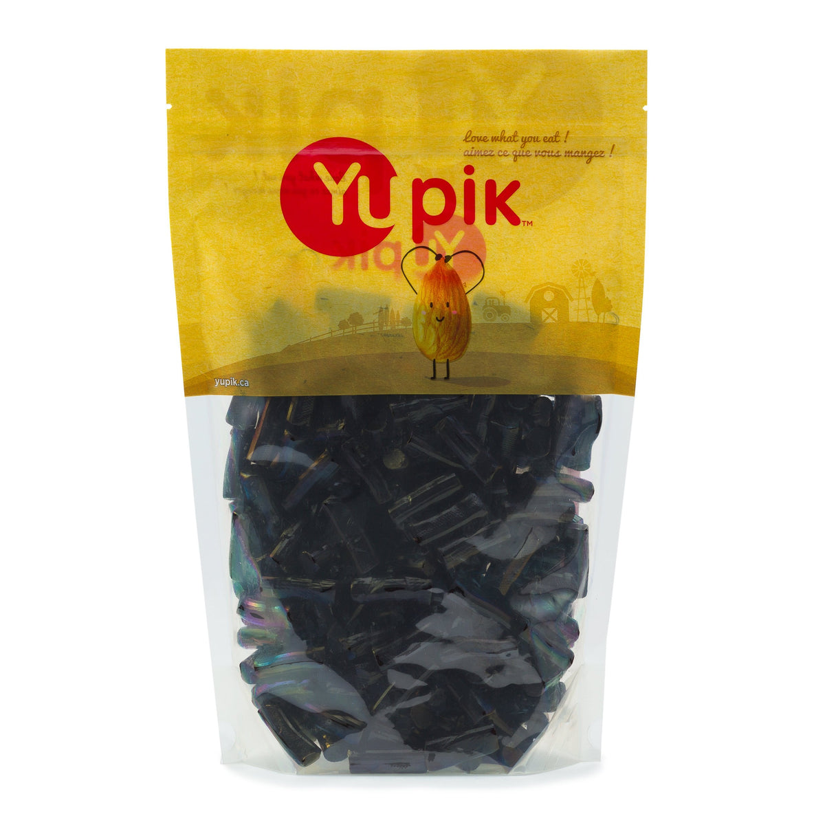 Yupik Finnish Soft Black Licorice Bites, 1 kg, 6 Count