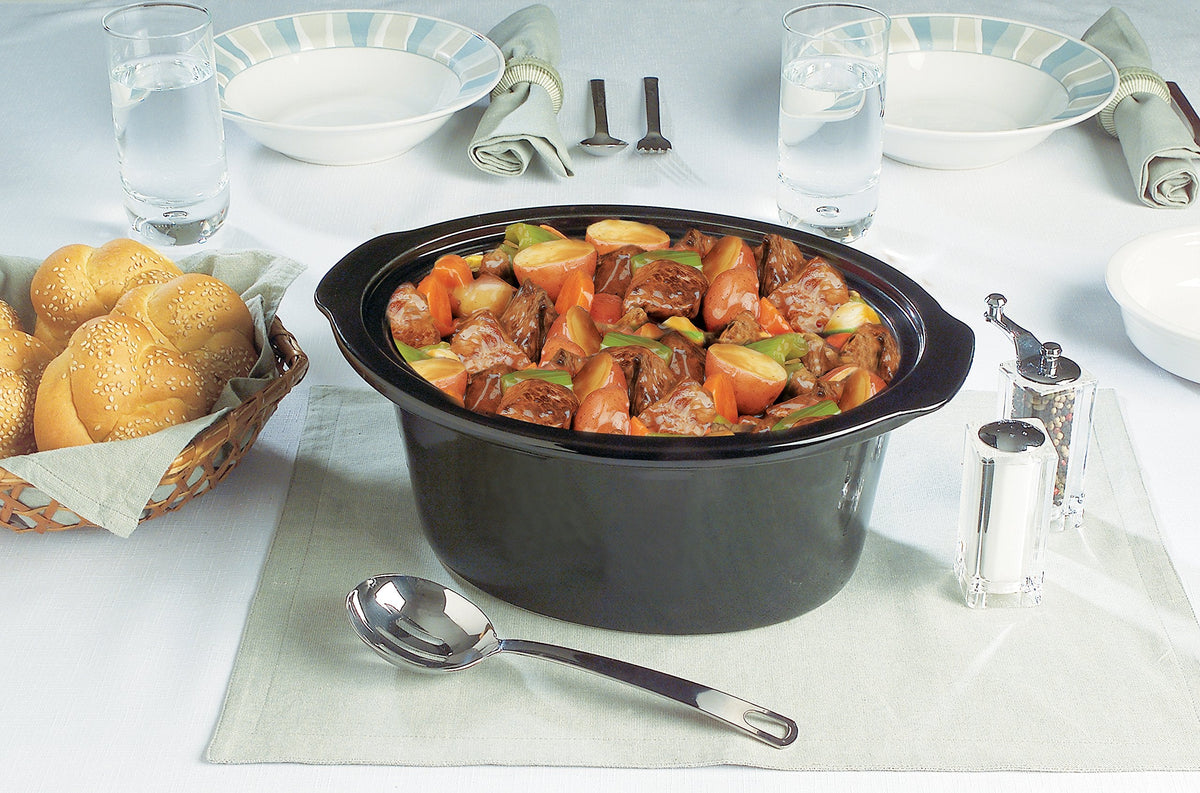 Crock-Pot Manual Slow Cooker, 7 Qt, Black
