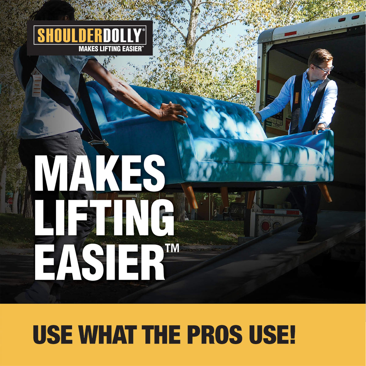 Shoulder Dolly Moving Straps for 2 Movers, LD1000