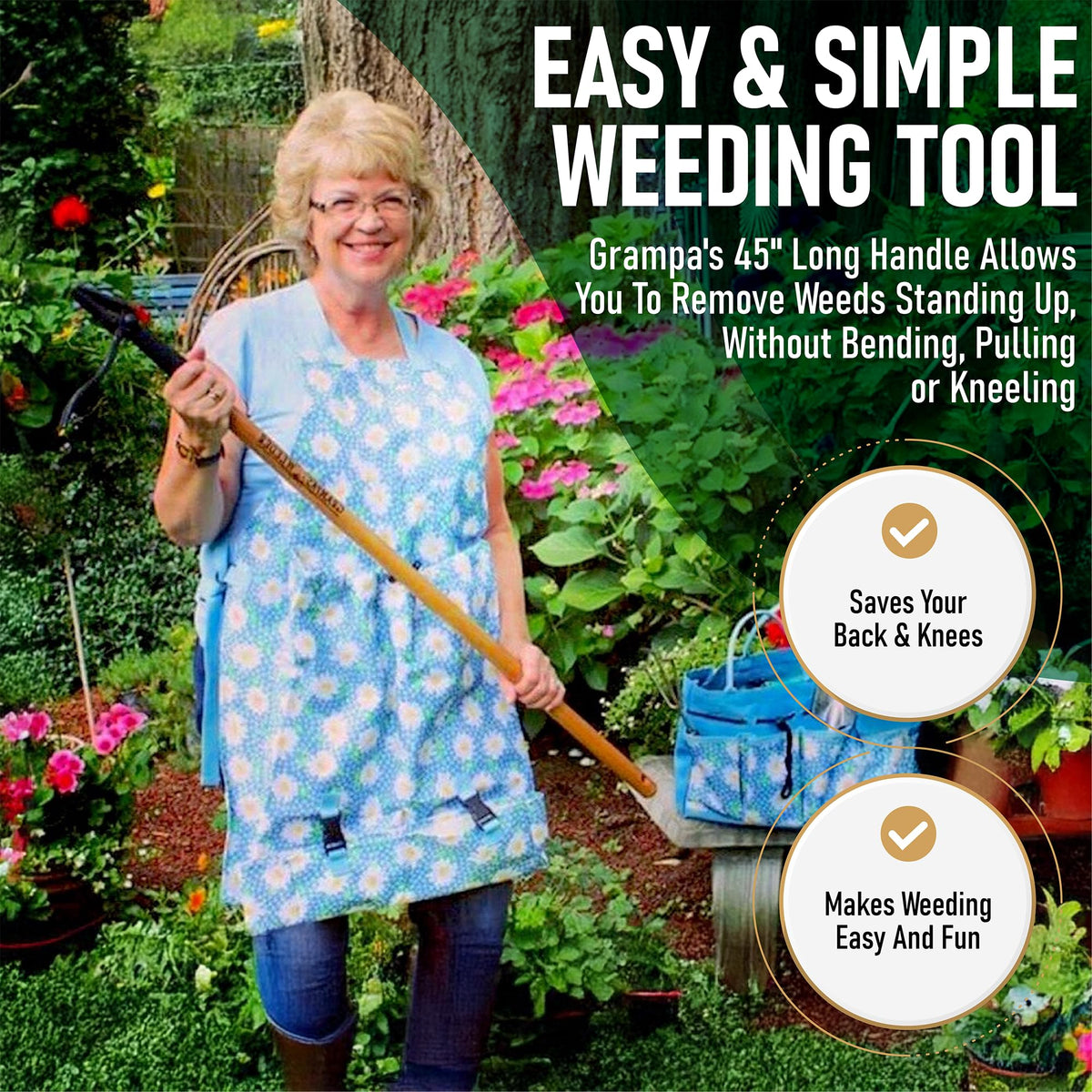Grampa's Weeder Original Stand Up Weed Puller