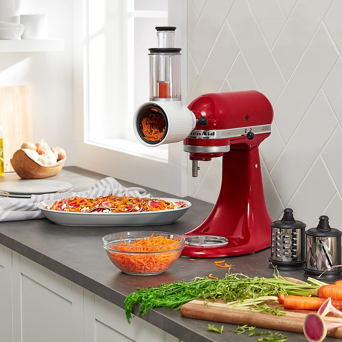 KitchenAid Fresh Prep Slicer/Shredder Attachment, KSMVSA