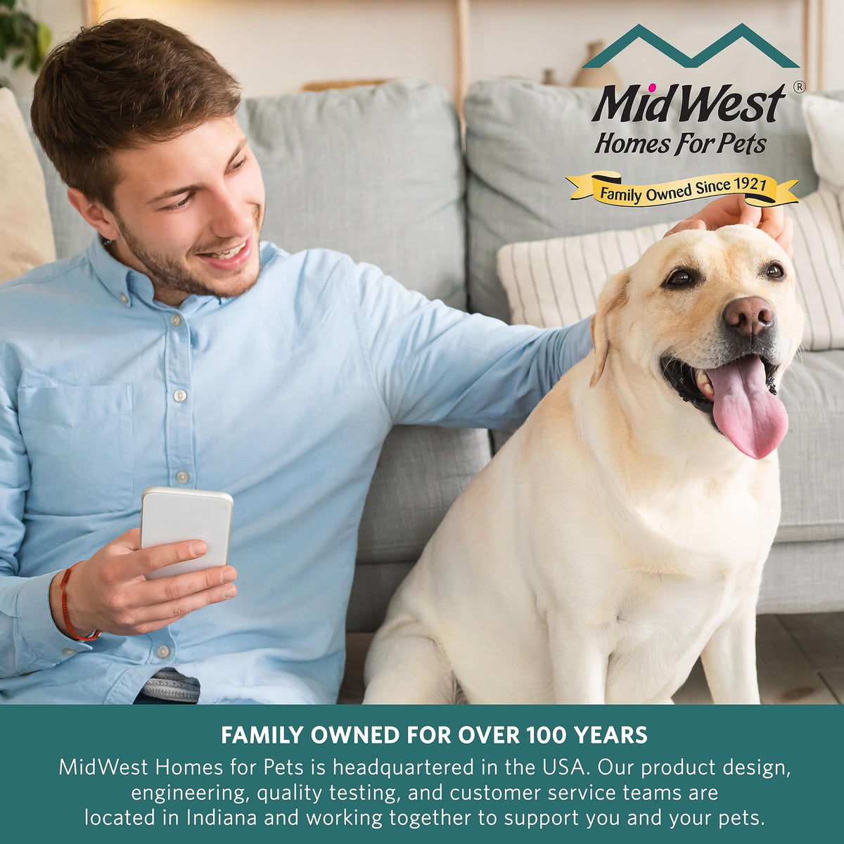 MidWest Homes for Pets 30-Inch New World Folding Dog Crate, 21-40 lbs