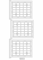 Deco Stickers - Window Panes