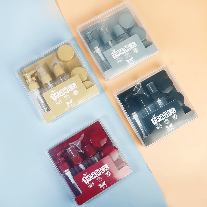 8-Piece Travel Bottle Set with Case