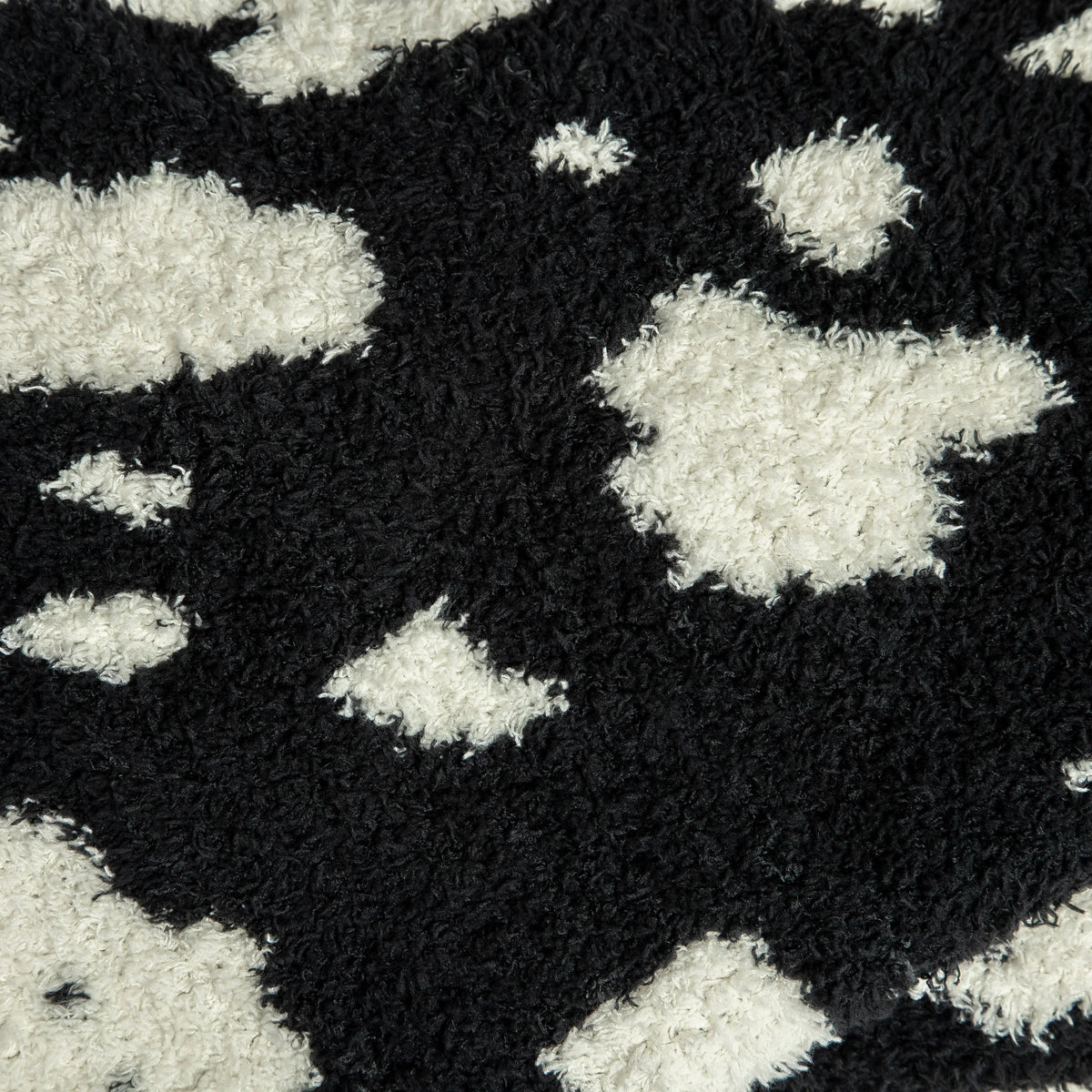 Sunset Snuggles Tap Shoe & Baby's Breath Cow Print Throw, 54 x 76 in